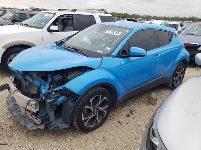 Image 1 of 2019 TOYOTA C-HR XLE 2019 with VIN JTNKHMBX4K1018576