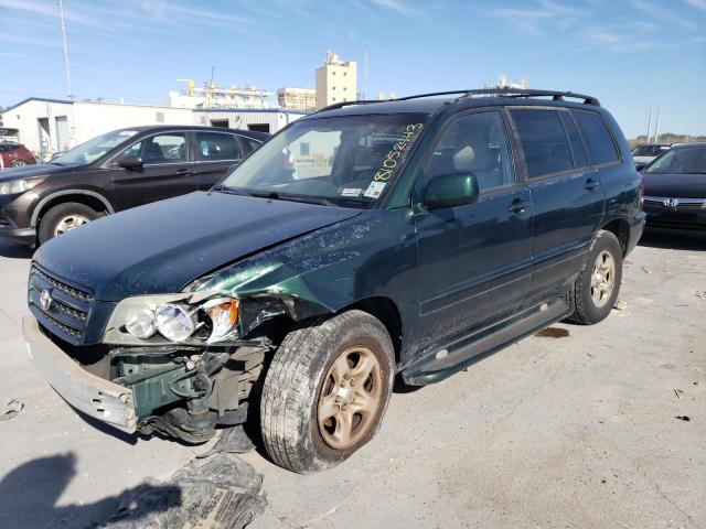 Image 1 of 2003 TOYOTA HIGHLANDER  2003 with VIN JTEGD21A830057911