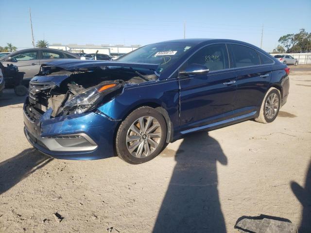 Image 1 of 2015 HYUNDAI SONATA SPORT 2015 with VIN 5NPE34AF2FH215043