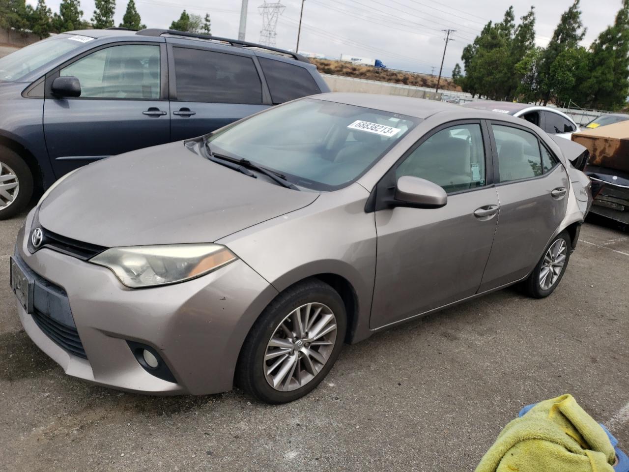Изображение 1 2014 TOYOTA COROLLA L 2014 с VIN 5YFBURHE9EP050524