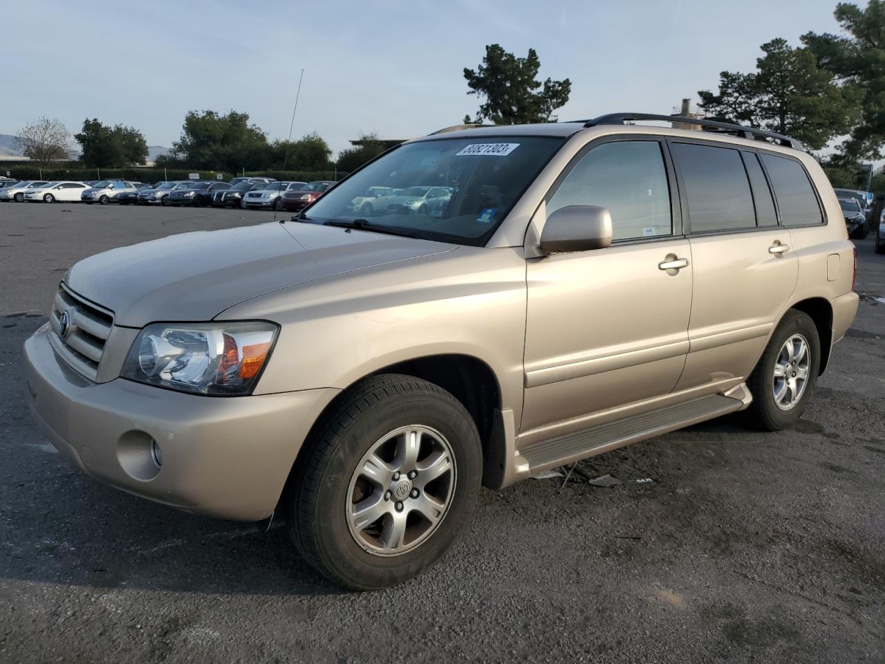 Image 1 of 2006 TOYOTA HIGHLANDER LIMITED 2006 with VIN JTEDP21A160101004