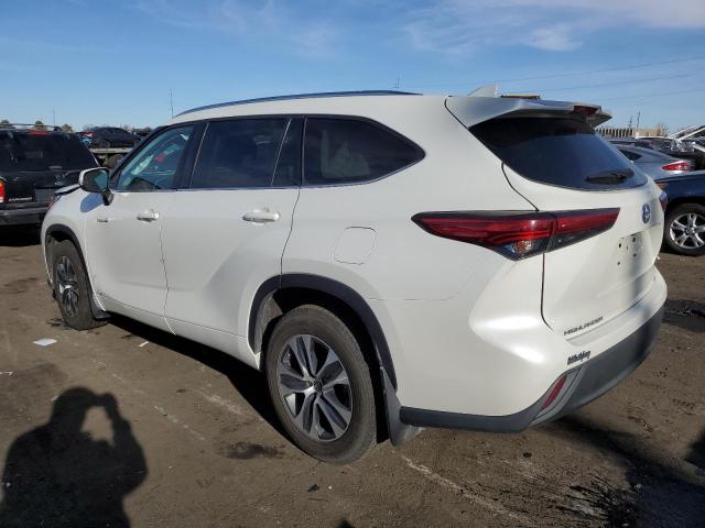 Изображение 2 2021 TOYOTA HIGHLANDER HYBRID XLE 2021 с VIN 5TDHBRCH8MS526382