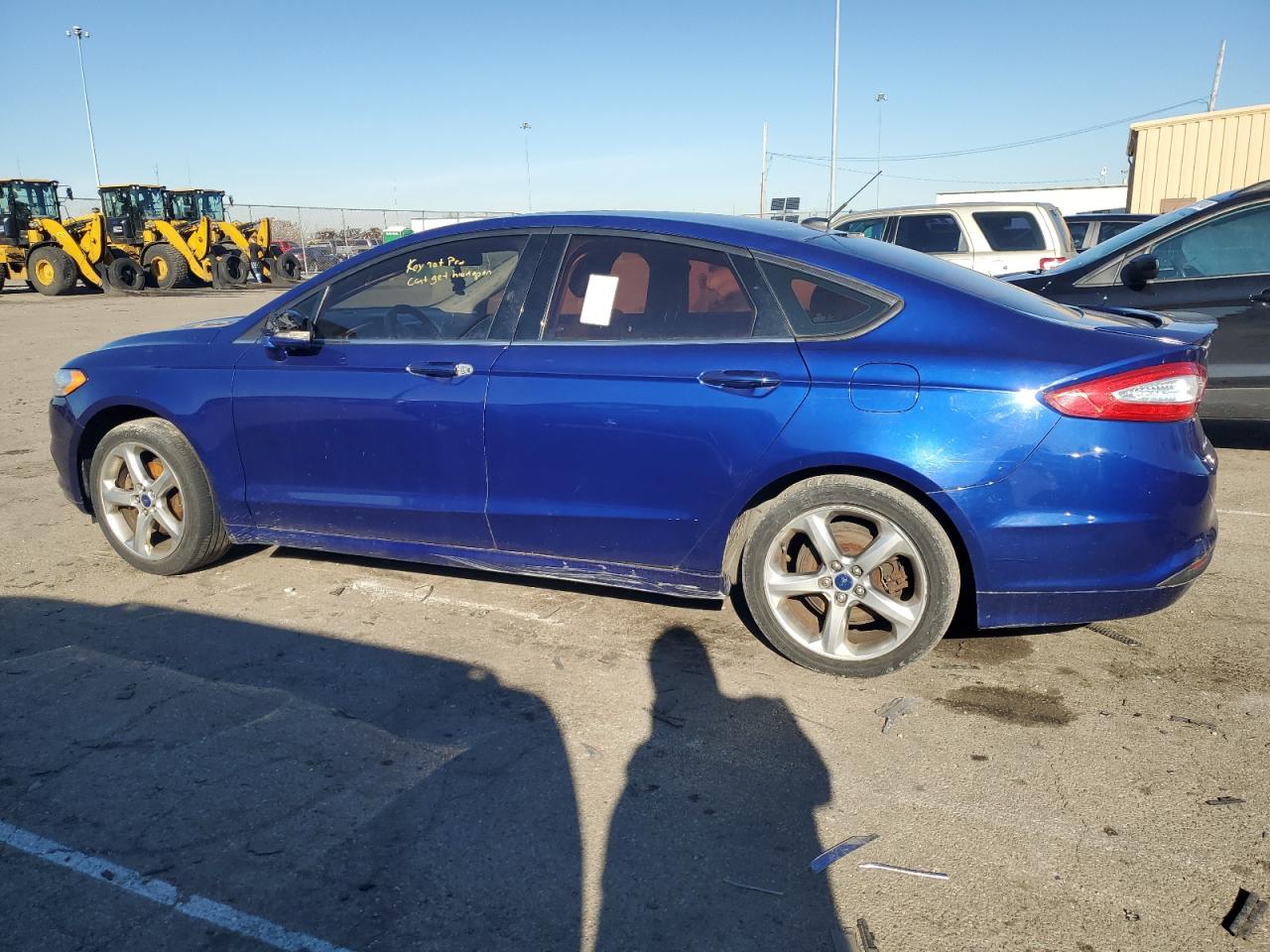 Image 2 of 2013 FORD FUSION SE 2013 with VIN 3FA6P0HR8DR369077
