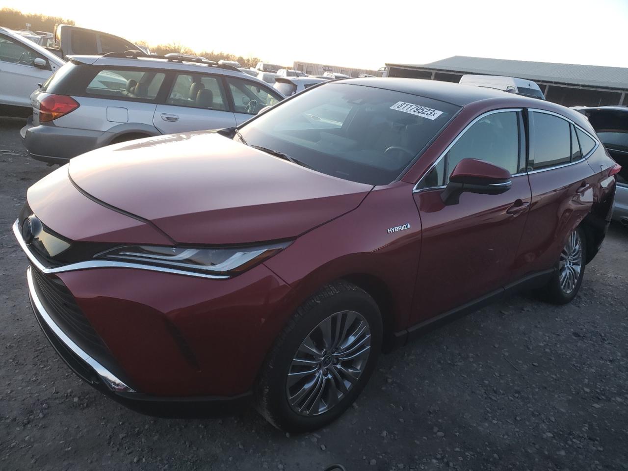 Image 1 of 2021 TOYOTA VENZA LE 2021 with VIN JTEAAAAH2MJ036036