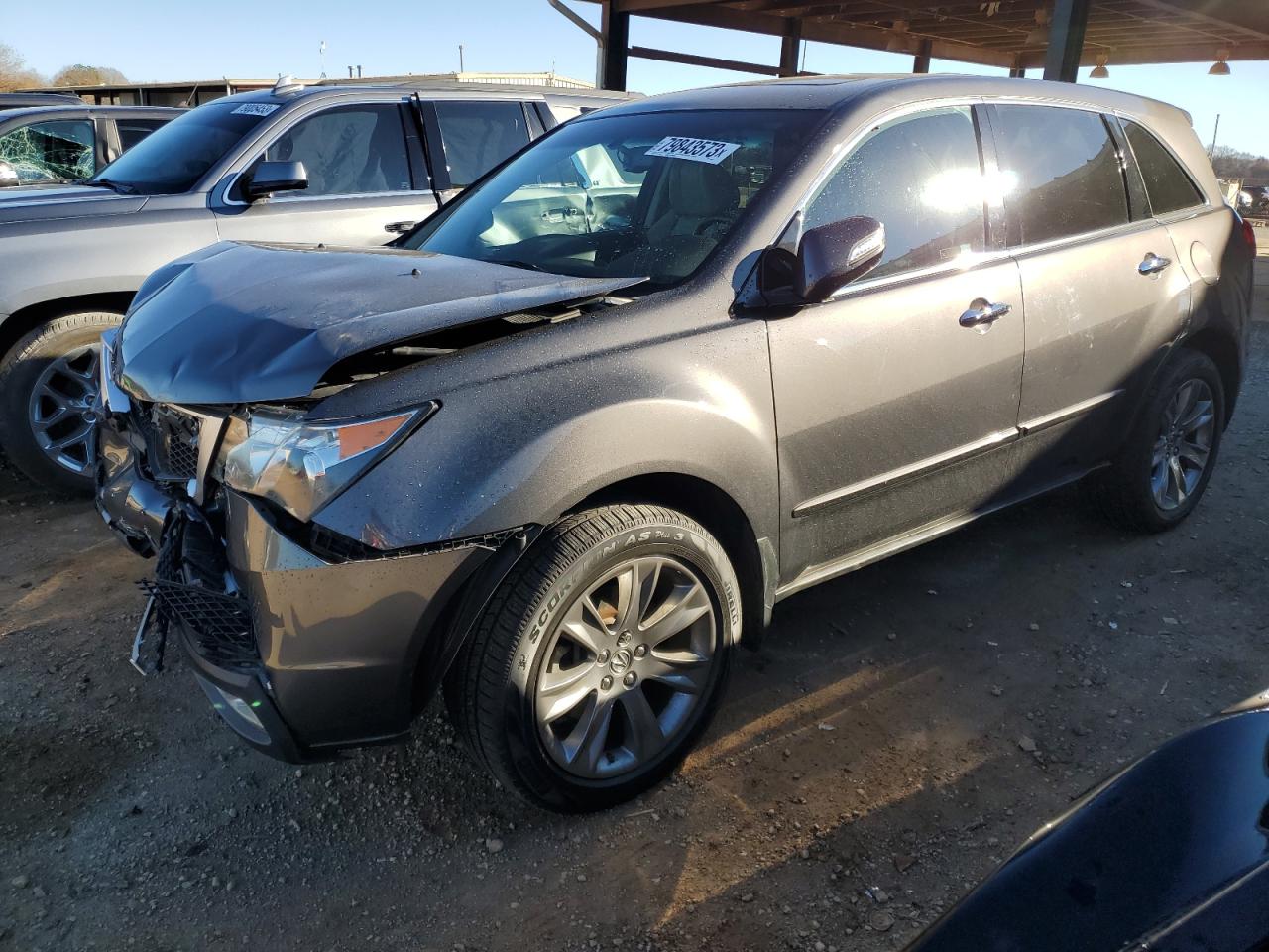 Image 1 of 2012 ACURA MDX ADVANCE 2012 with VIN 2HNYD2H66CH549577