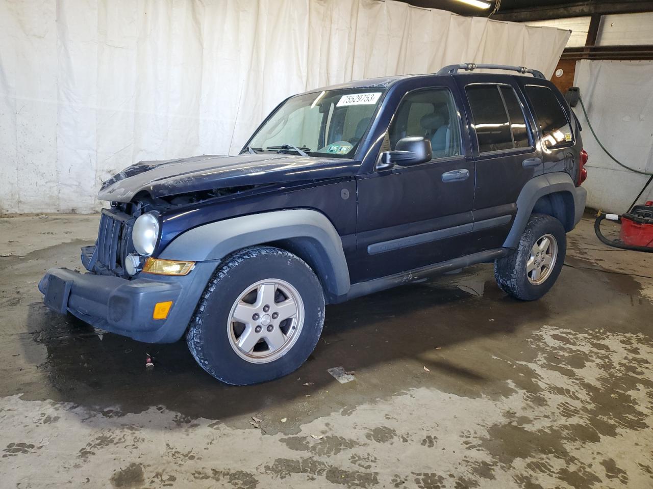 Image 1 of 2006 JEEP LIBERTY SPORT 2006 with VIN 1J4GL48K66W180068