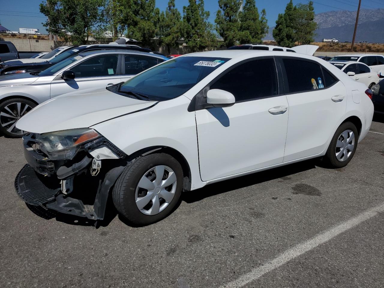 Image 1 of 2015 TOYOTA COROLLA L 2015 with VIN 5YFBURHE8FP210930