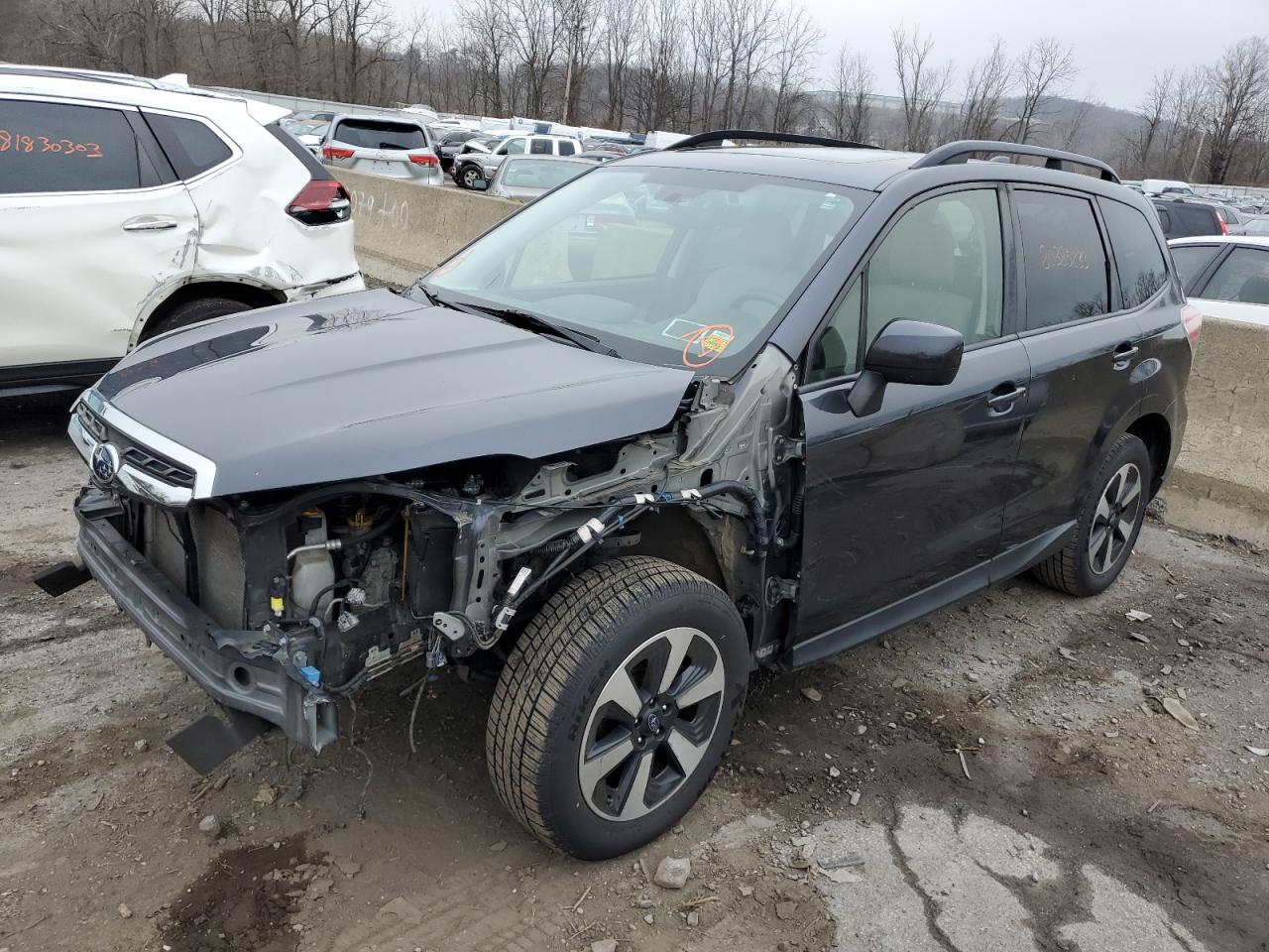 Image 1 of 2018 SUBARU FORESTER 2.5I PREMIUM 2018 with VIN JF2SJAGC8JH496536