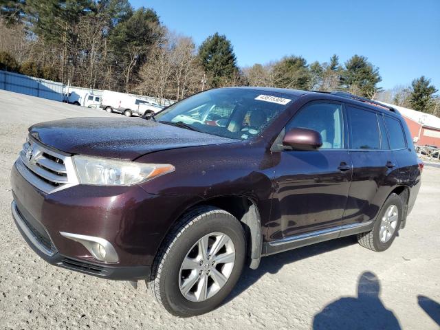 Изображение 1 2013 TOYOTA HIGHLANDER BASE 2013 с VIN 5TDBK3EH5DS266121