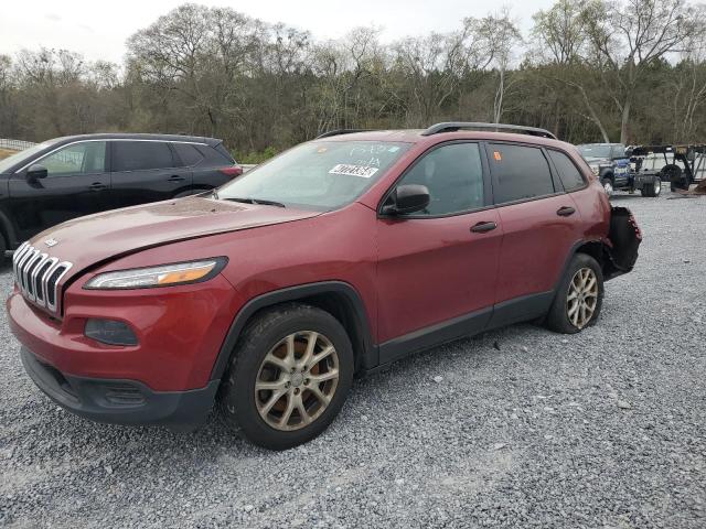Image 1 of 2017 JEEP CHEROKEE SPORT 2017 with VIN 1C4PJLAB7HW541343