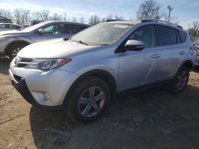 Image 1 of 2015 TOYOTA RAV4 XLE 2015 with VIN JTMRFREVXFD125328