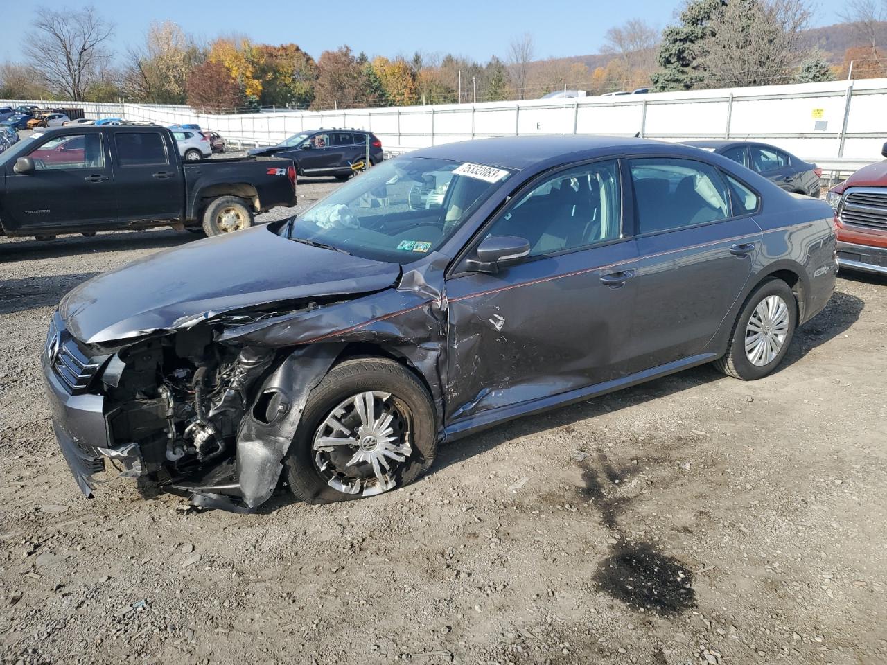 Image 1 of 2015 VOLKSWAGEN PASSAT S 2015 with VIN 1VWAT7A37FC065798