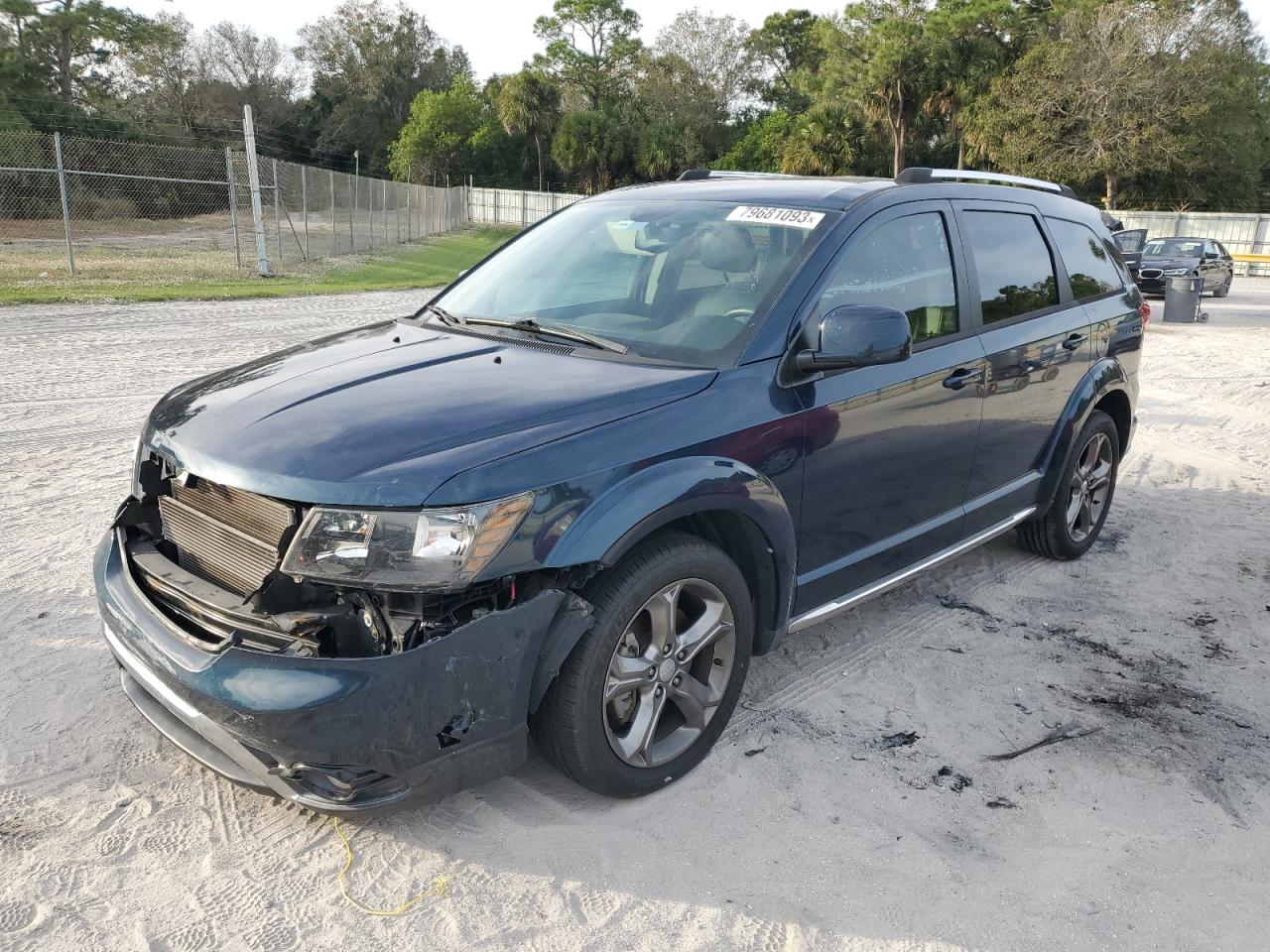 Image 1 of 2015 DODGE JOURNEY CROSSROAD 2015 with VIN 3C4PDCGG9FT611292