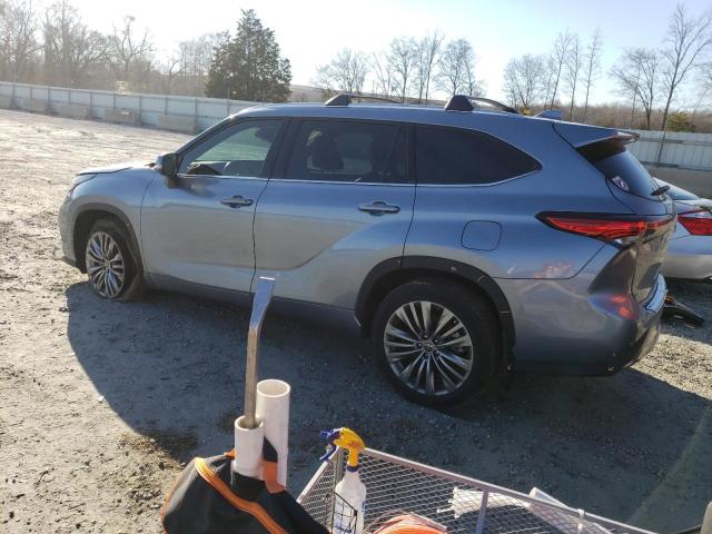 Image 2 of 2021 TOYOTA HIGHLANDER PLATINUM 2021 with VIN 5TDFZRBH2MS132400