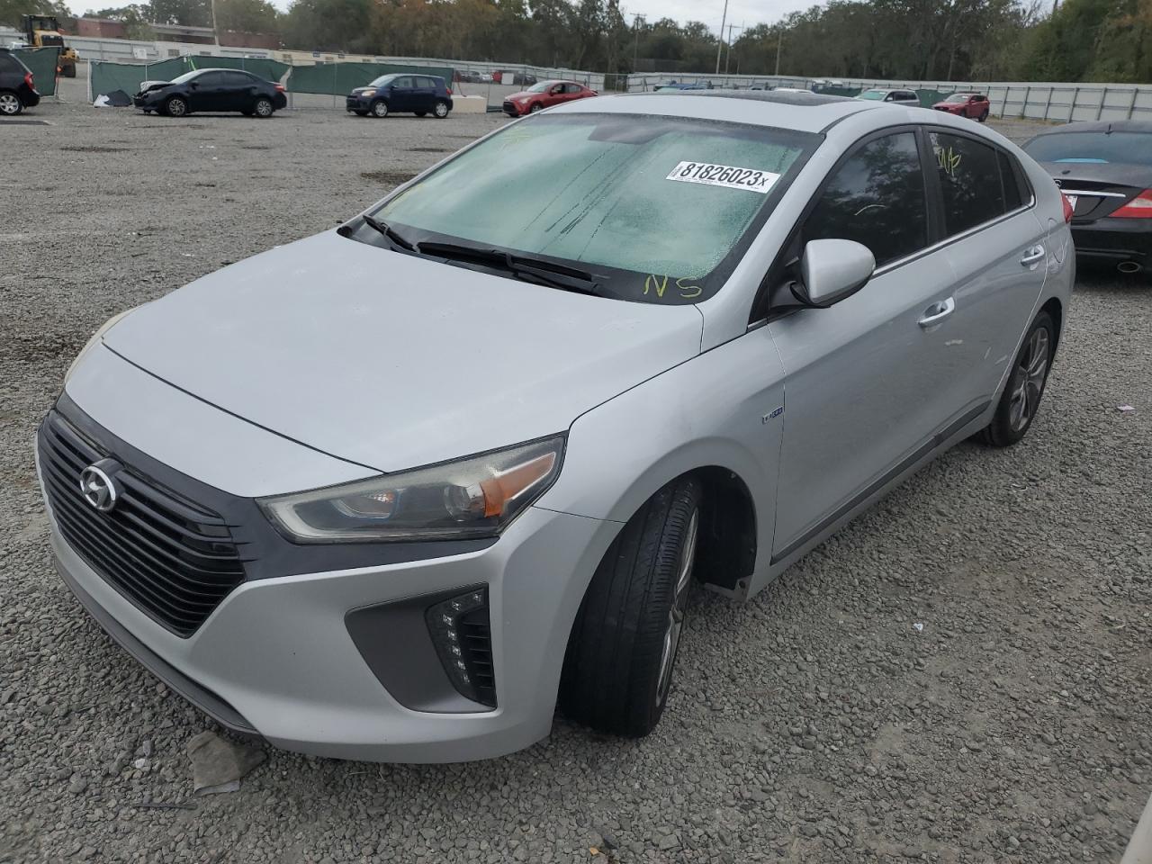Image 1 of 2017 HYUNDAI IONIQ LIMITED 2017 with VIN KMHC85LC4HU046598