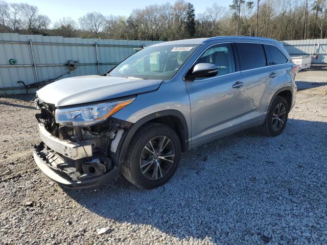 Image 1 of 2016 TOYOTA HIGHLANDER XLE 2016 with VIN 5TDKKRFH6GS500871
