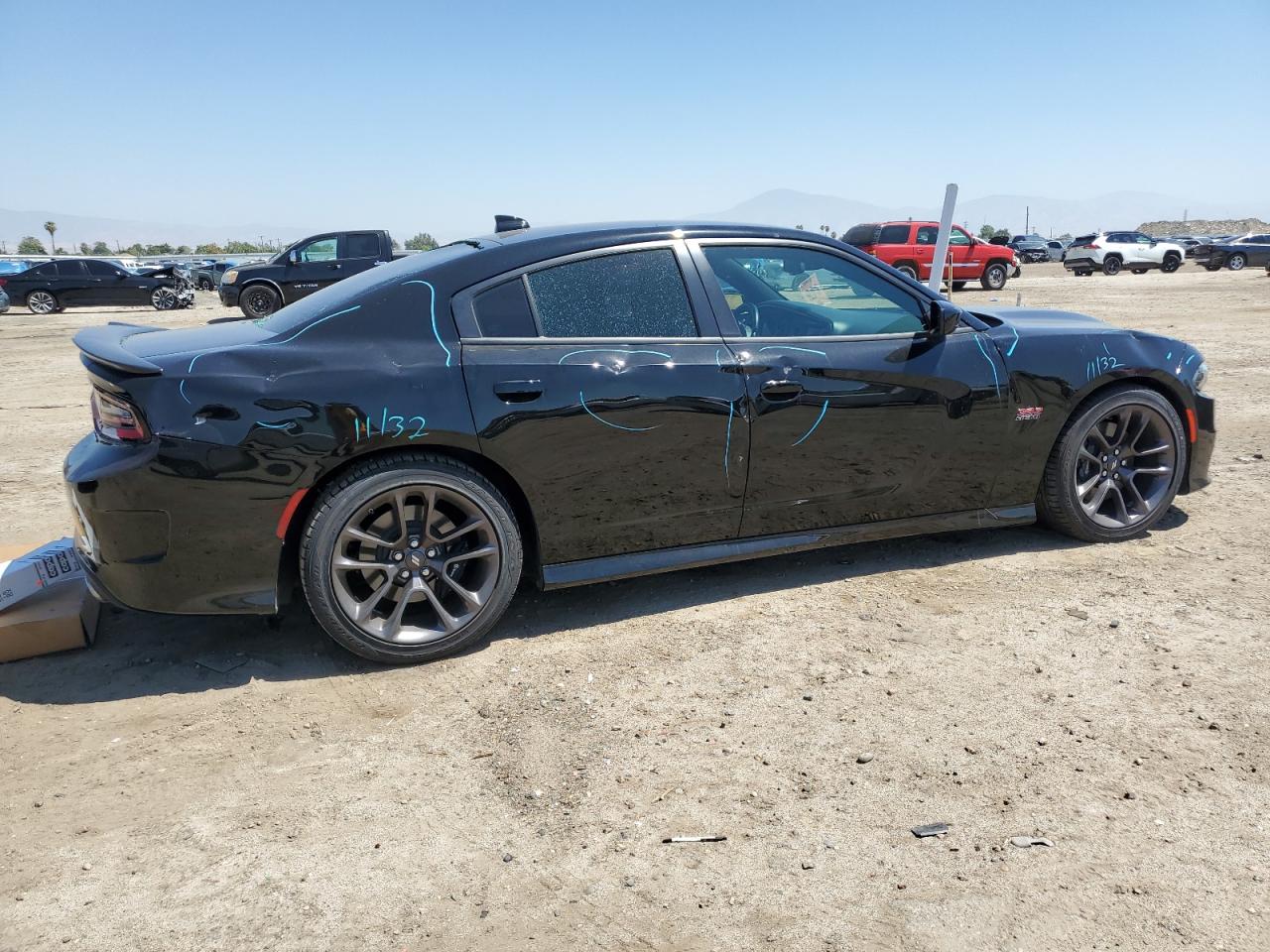 Image 3 of 2022 DODGE CHARGER SCAT PACK 2022 with VIN 2C3CDXGJ5NH101650