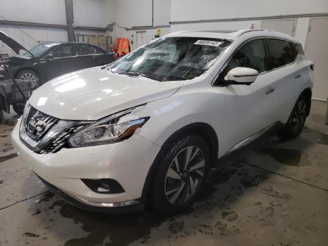 Изображение 2 2017 NISSAN MURANO S 2017 с VIN 5N1AZ2MH2HN109611