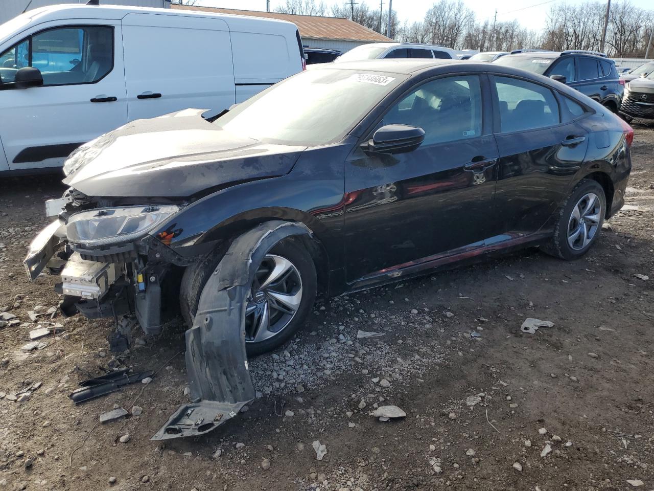 Изображение 1 2020 HONDA CIVIC LX 2020 с VIN 19XFC2F69LE015942