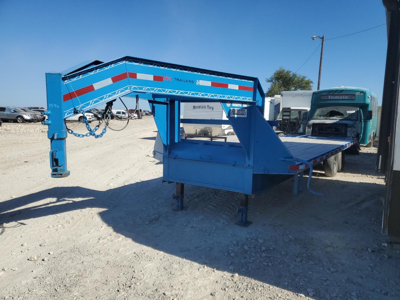 Image 2 of 2021 J & C TRAILERS GN EQUIPMENT TRLR 2021 with VIN 7N7J3A224MC001596