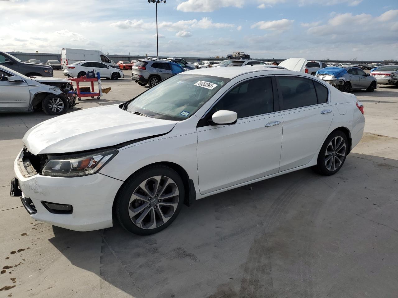 Image 1 of 2015 HONDA ACCORD SPORT 2015 with VIN 1HGCR2F58FA193567