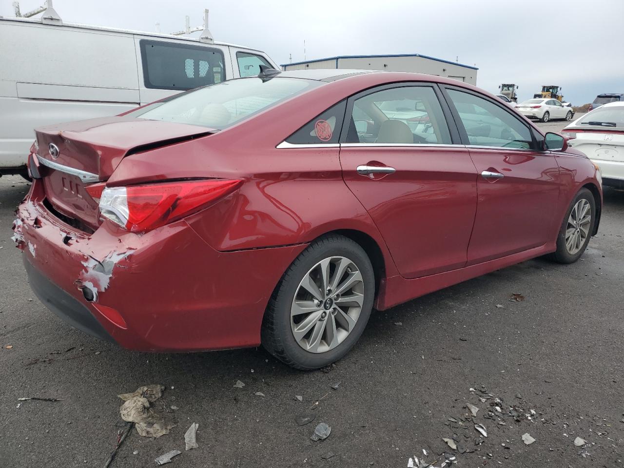 Obraz 3 z 2014 HYUNDAI SONATA SE 2014 z VIN 5NPEC4AC5EH845952