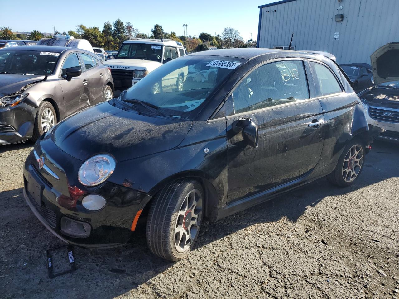 Image 1 of 2015 FIAT 500 SPORT 2015 with VIN 3C3CFFBR3FT663380