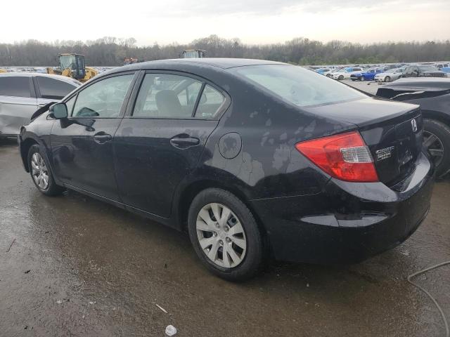 Изображение 2 2012 HONDA CIVIC LX 2012 с VIN 19XFB2F56CE105172