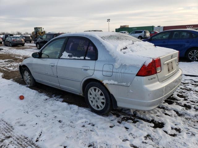 Image 2 of 2005 HONDA CIVIC LX 2005 with VIN 2HGES16655H622633