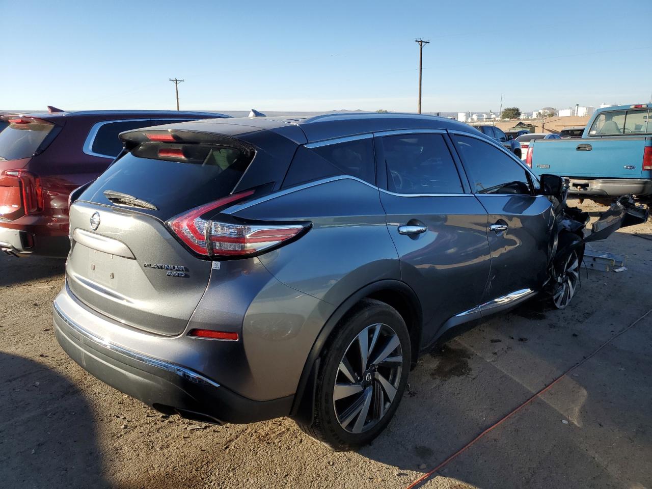 Изображение 3 2016 NISSAN MURANO S 2016 с VIN 5N1AZ2MH4GN119524