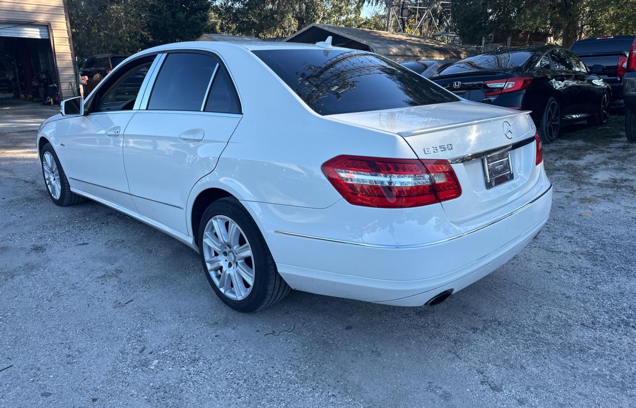 Image 3 of 2012 MERCEDES-BENZ E 350 4MATIC 2012 with VIN WDDHF8JB0CA559620