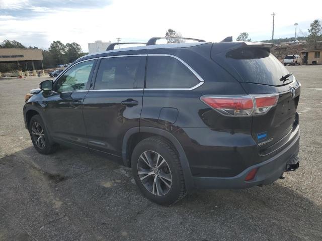 Image 2 of 2016 TOYOTA HIGHLANDER XLE 2016 with VIN 5TDJKRFH4GS501416