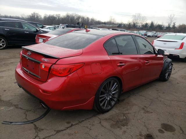 Image 3 of 2017 INFINITI Q50 RED SPORT 400 2017 with VIN JN1FV7AR7HM871759