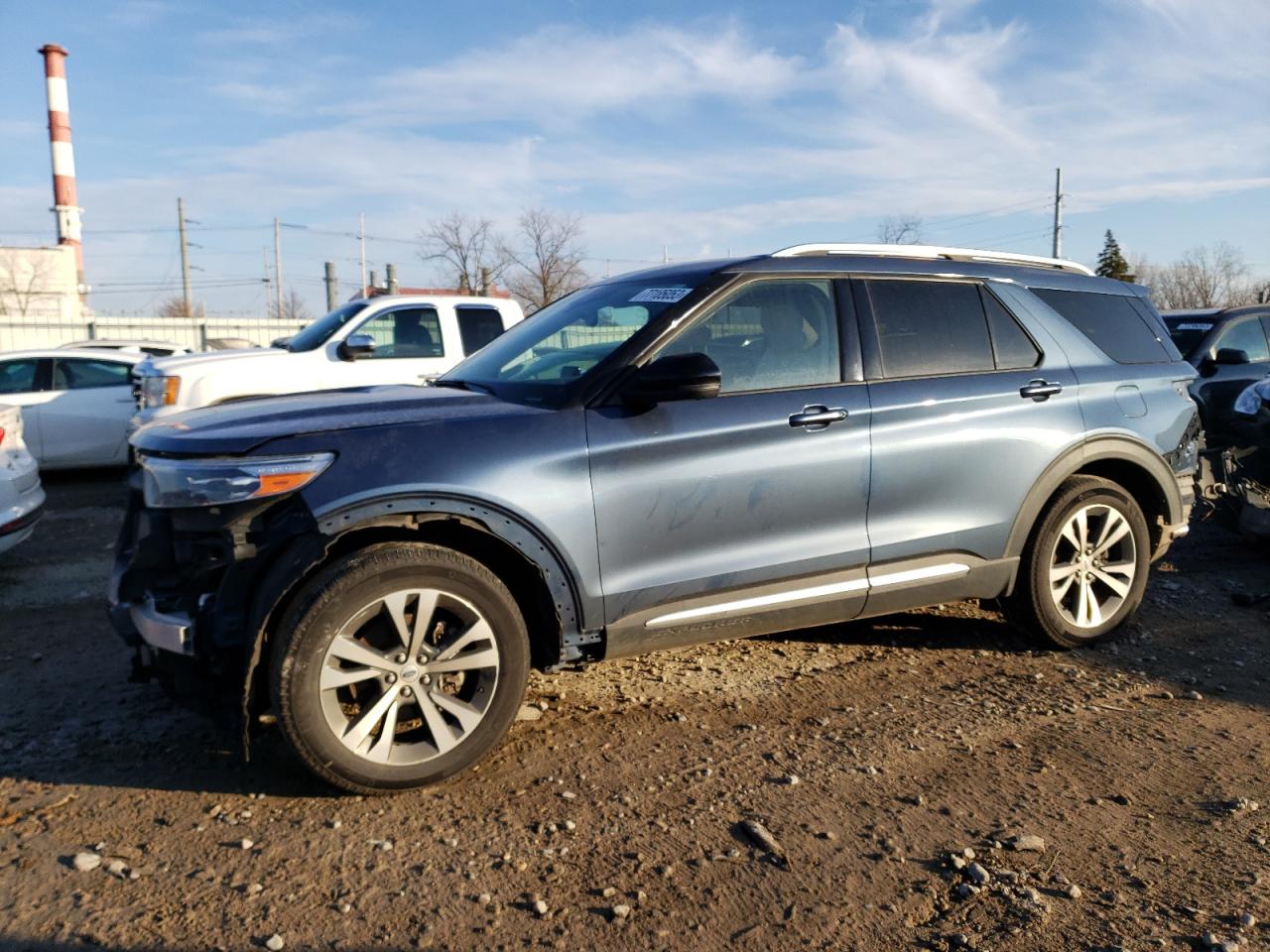 Obraz 1 z 2020 FORD EXPLORER PLATINUM 2020 z VIN 1FM5K8HCXLGA90519