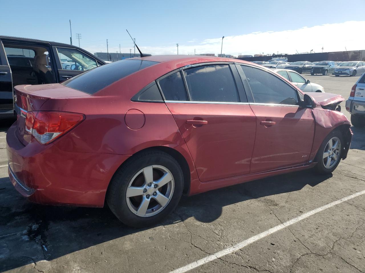 Image 3 of 2014 CHEVROLET CRUZE LT 2014 with VIN 1G1PC5SB7E7434344