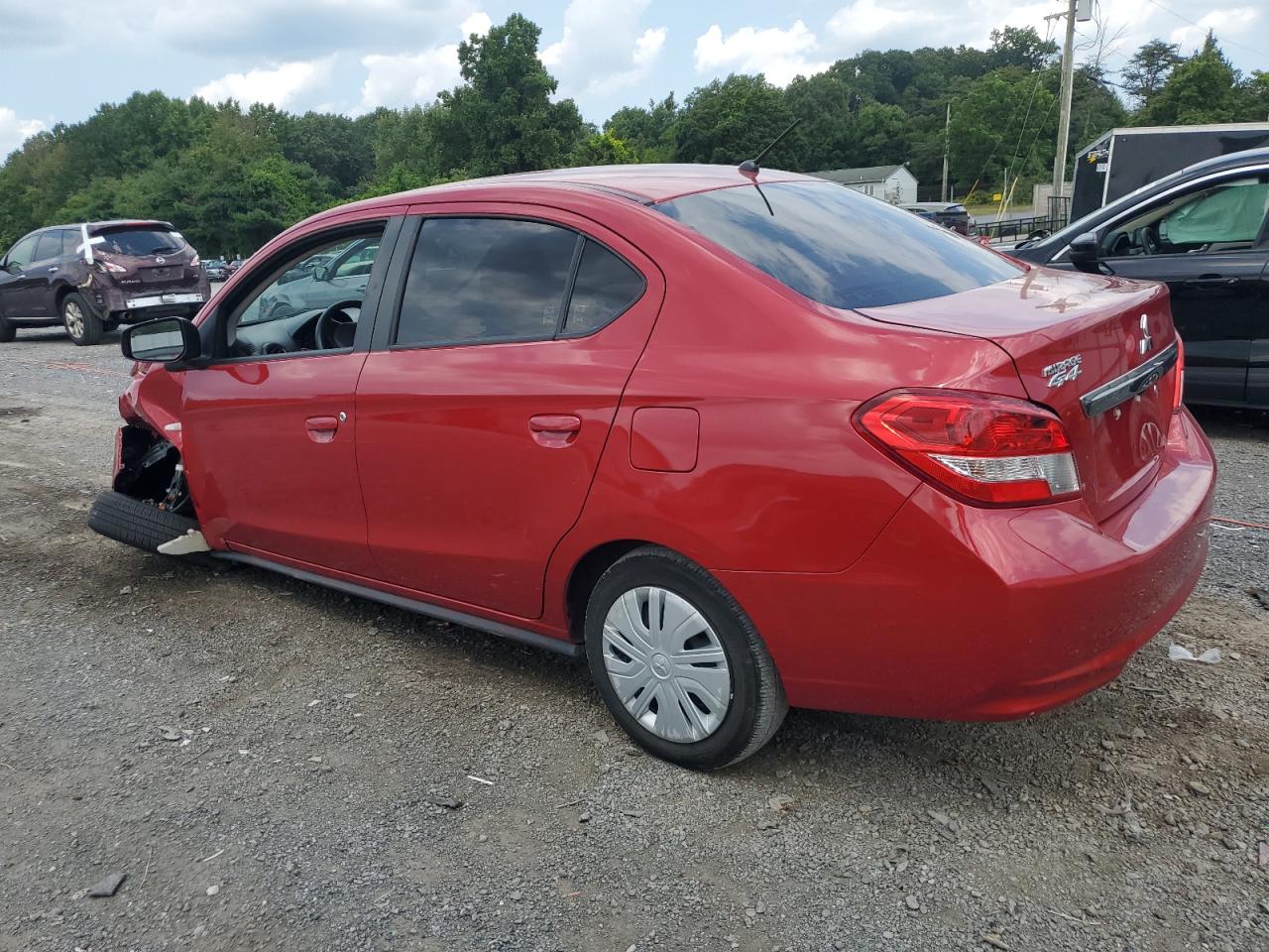 Image 2 of 2020 MITSUBISHI MIRAGE G4 ES 2020 with VIN ML32F3FJ6LHF04699