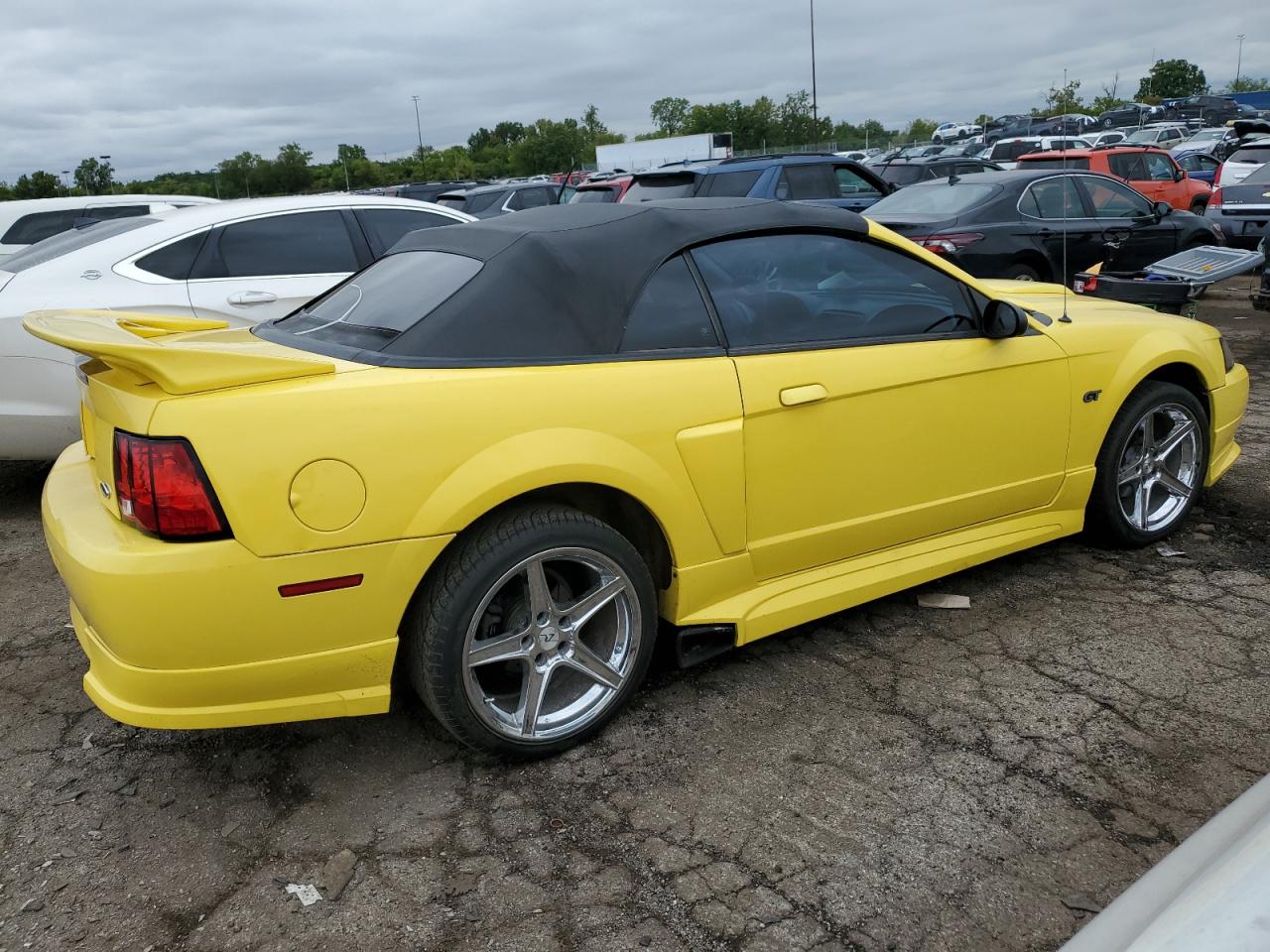 Изображение 3 2001 FORD MUSTANG GT 2001 с VIN 1FAFP45X71F175532