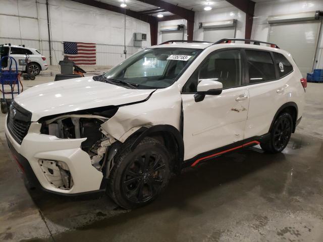 Image 1 of 2021 SUBARU FORESTER SPORT 2021 with VIN JF2SKARC3MH408751