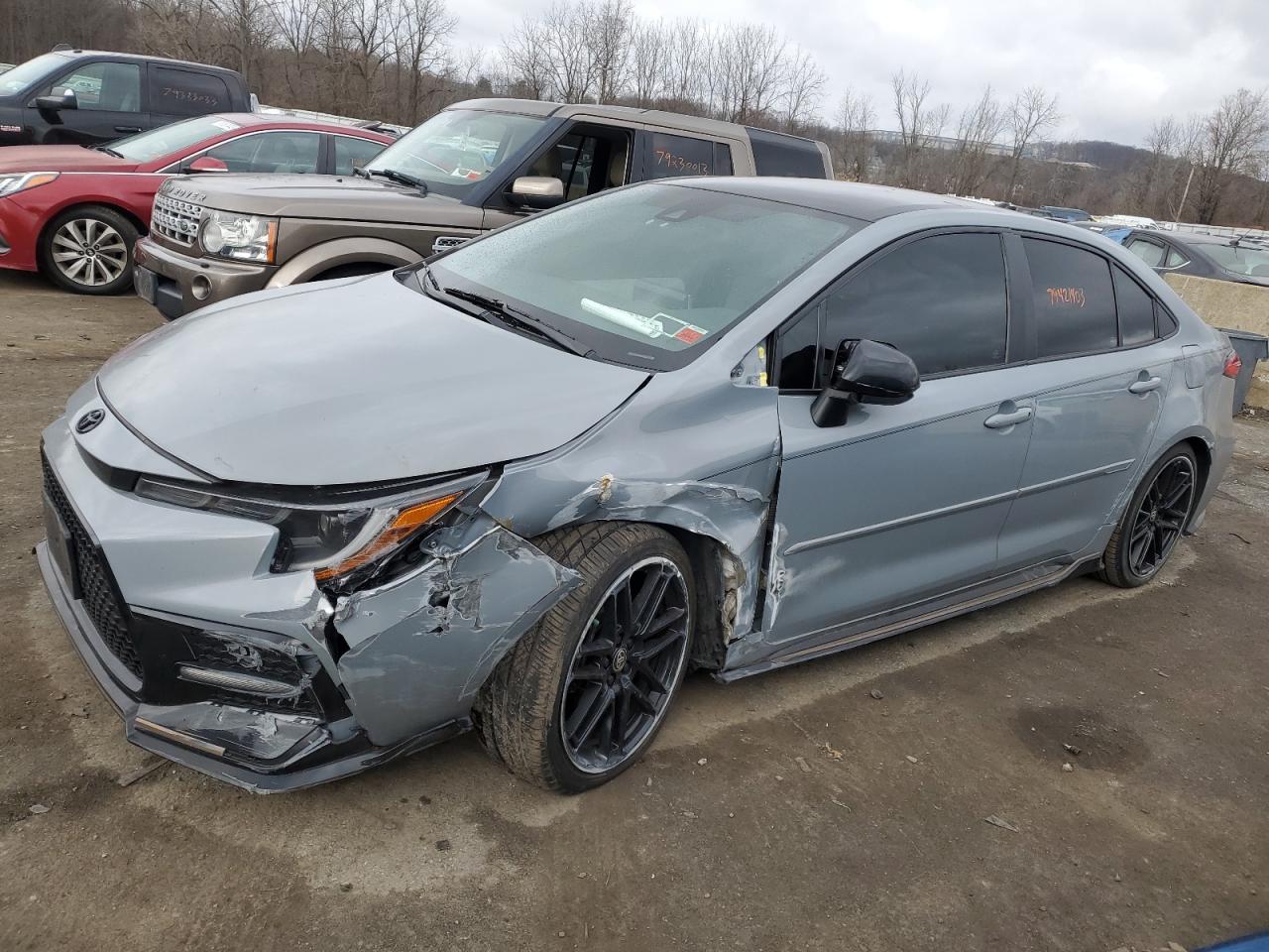 Image 1 of 2021 TOYOTA COROLLA SE 2021 with VIN 5YFM4MCE1MP067089