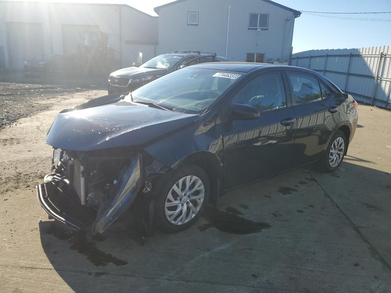 Image 1 of 2018 TOYOTA COROLLA L 2018 with VIN 2T1BURHE5JC967969