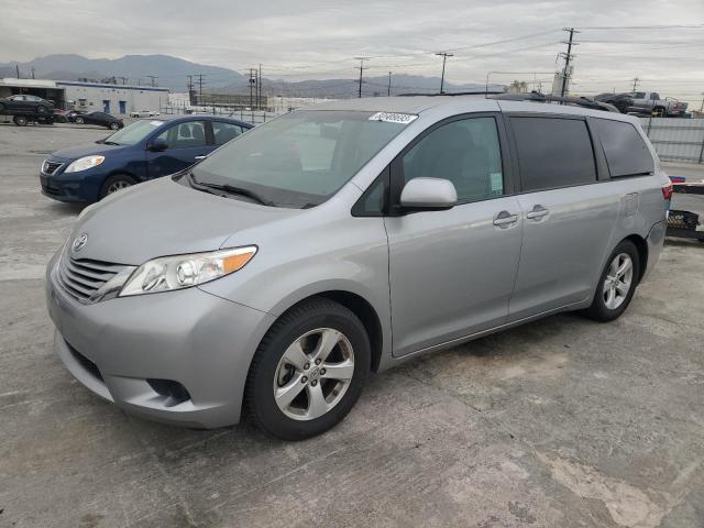 Image 1 of 2017 TOYOTA SIENNA LE 2017 with VIN 5TDKZ3DCXHS831406
