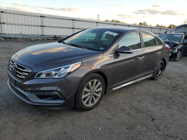 Image 1 of 2017 HYUNDAI SONATA SPORT 2017 with VIN 5NPE34AF3HH534776