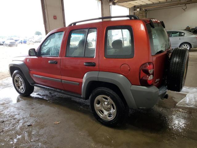 Image 2 of 2006 JEEP LIBERTY SPORT 2006 with VIN 1J4GL48K86W103864