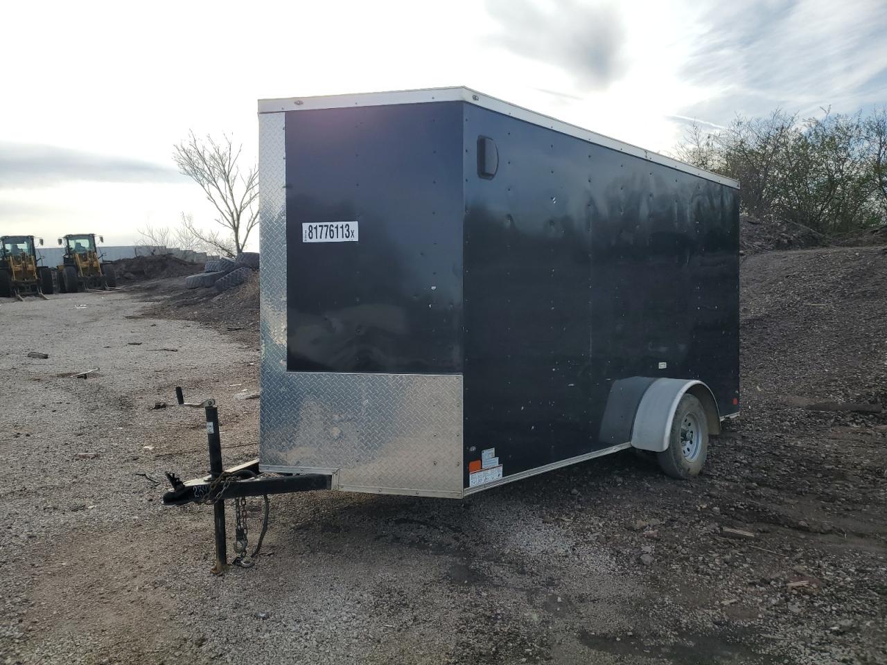 Image 2 of 2022 PEACH CARGO 12' ENCLOSED TRAILER 2022 with VIN 7FRVC12S5NA002393