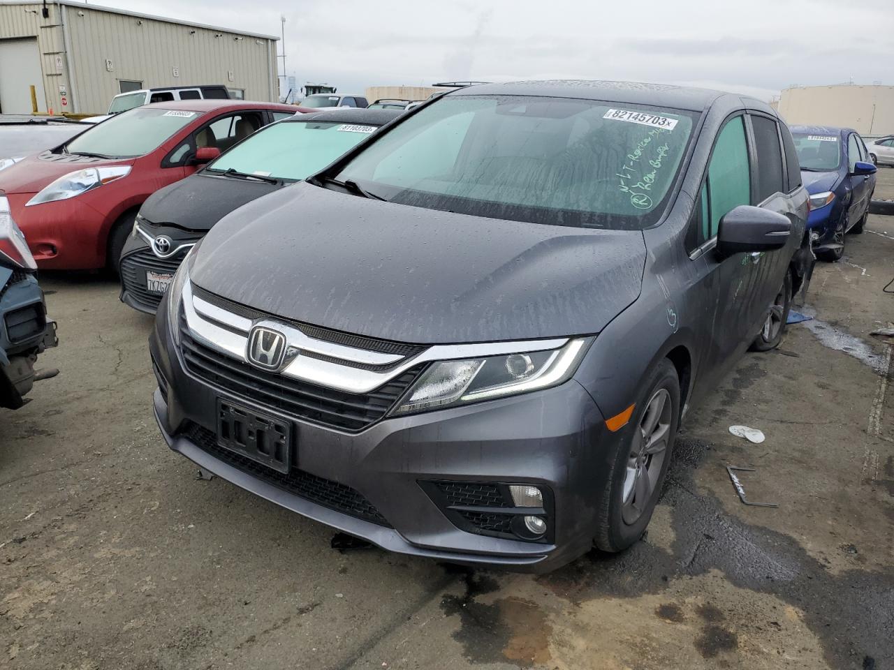 Image 1 of 2019 HONDA ODYSSEY EXL 2019 with VIN 5FNRL6H73KB138168