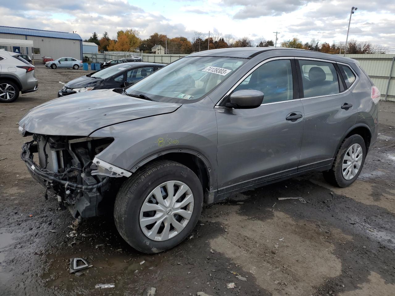Изображение 1 2016 NISSAN ROGUE S 2016 с VIN JN8AT2MV8GW141990
