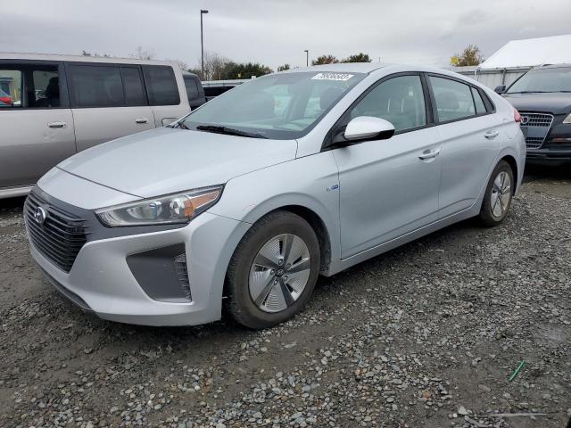 Image 1 of 2018 HYUNDAI IONIQ BLUE 2018 with VIN KMHC65LC9JU101414