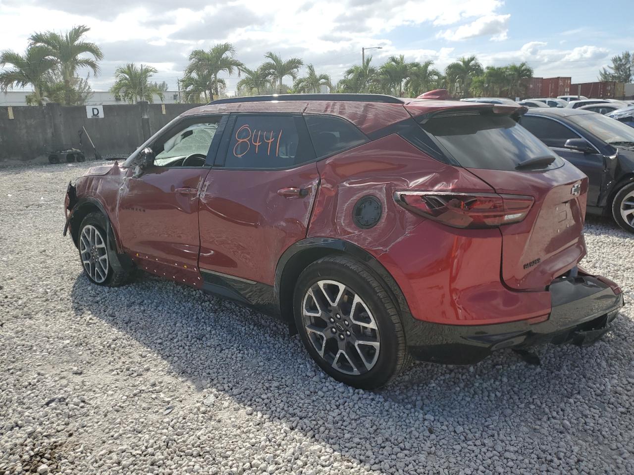 Image 2 of 2023 CHEVROLET BLAZER RS 2023 with VIN 3GNKBERSXPS151121