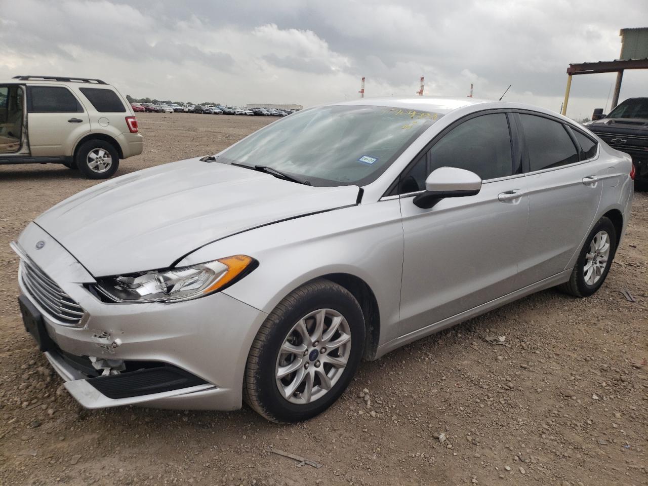 Obraz 1 z 2018 FORD FUSION S 2018 z VIN 3FA6P0G73JR267388