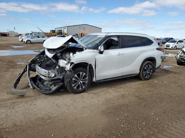 Image 1 of 2020 TOYOTA HIGHLANDER XLE 2020 with VIN 5TDGZRAH8LS508926